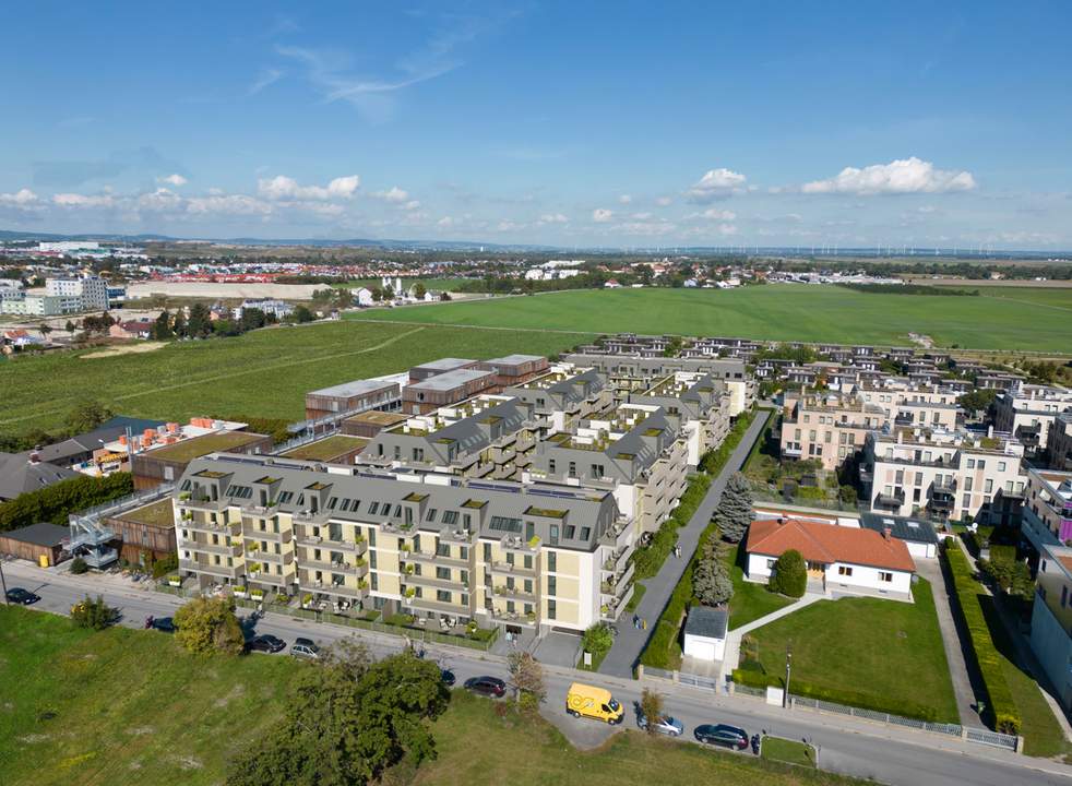 1 Monat Mietzinsfrei: Erstbezug im Grünen Nahe der U2 - zwischen Badeteich Hirschstetten & Seestadt