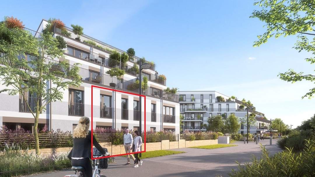 Ruhig gelegene Familienwohnung - zu Fuß zur Oberen Alte Donau - provisionsfrei vom Bauträger