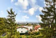 MINI VILLA AM HACKENBERG MIT CA. 37m² DACHTERRASSE UND IMPOSANTEM WEITBLICK AUF DIE CITY - EIGENGRUND IM KLEINGARTEN - GANZJÄHRIG BEWOHNBAR