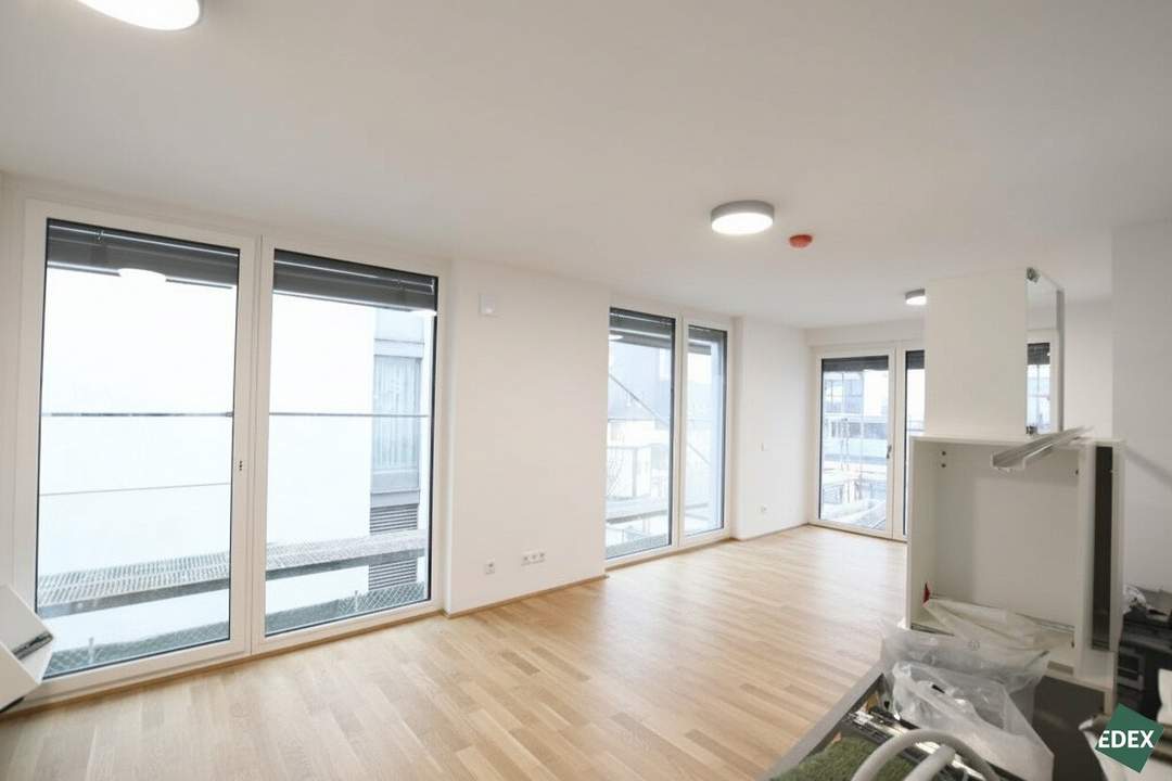 Erstbezug: Schöne 3-Zimmer-Wohnung mit Balkon
