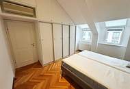 STAATSOPER-BLICK, klimatisiertes 110 m2 Dachgeschoss mit 20 m2 Terrasse, 3 Zimmer, Extraküche, 2 Bäder, Möblierung möglich