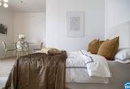 Sonnwendviertel: 1-Zimmer-Wohnung mit Balkon in der 16. Etage – Fitnessraum, Co-Working &amp; Rooftop-Terrasse inklusive!