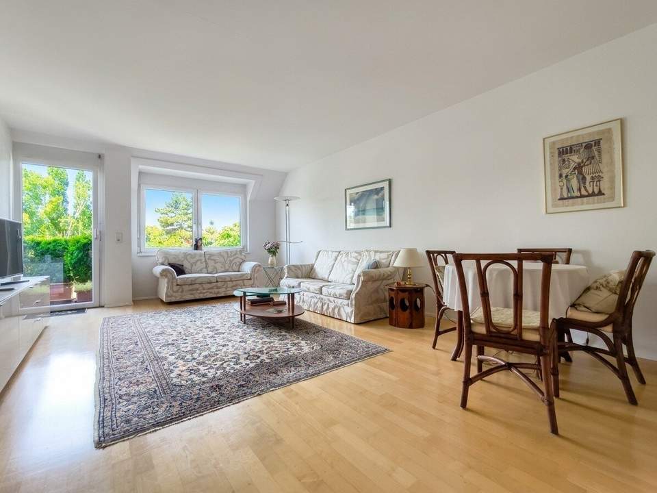 Eine Wohnung zum Wohlfühlen - 3-Zimmer-Wohnung mit West-Außenfläche inklusive Küche & Garage – Ruhe, Grünblick und perfekte Anbindung