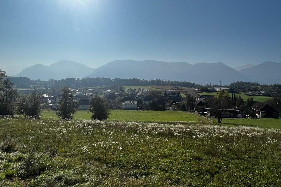 WOHNTRÄUME! 3 sonnig und ruhig gelegene Bauparzellen auf leichtem Südhang im schönen Köttmannsdorf, Grund und Boden-kauf, 136.500,€, 9071 Klagenfurt Land