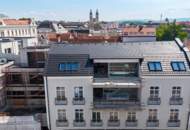 Luxus-Dachgeschosswohnung / Neubau-Erstbezug / Großer Balkon / KFZ-Stellplatz