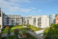 Moderne 2-Zimmer-Wohnung mit Balkon & Pool am Dach
