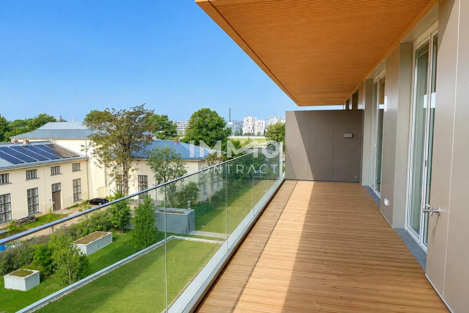 PRATER: PROVISIONSFREI - Hochhaus-Luxus mit Rooftop Pool, Concierge, Gym, Sauna, Wohnung-kauf, 799.300,€, 1020 Wien 2., Leopoldstadt