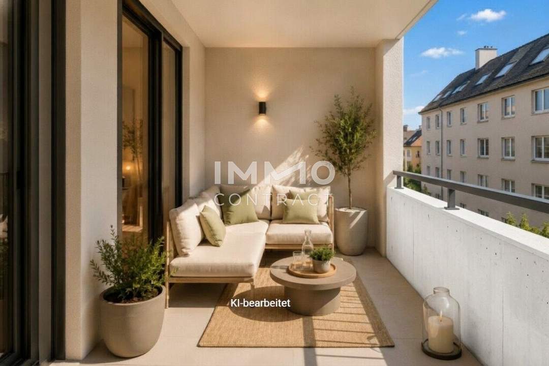 Exklusive 3-Zimmer-Neubauwohnung mit Westbalkon & Loggia