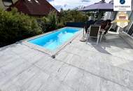 457.000€ (wenn WBF 33.000 übernommen werden!) Provisionsfrei! Niedrigenergie-Doppelhaushälfte mit 5 Zimmer & Pool