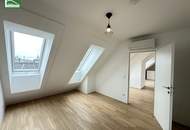 Klimatisierte Maisonette mit Weitblick-Dachterrasse in top Lage nahe U6, Millennium City und Donau!