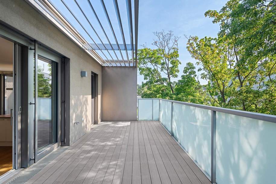 Penthouse Feeling in Gersthof mit zwei Sonnenterrassen, eigenem Park und einzigartiger Ruhelage, Wohnung-kauf, 1.200.000,€, 1180 Wien 18., Währing