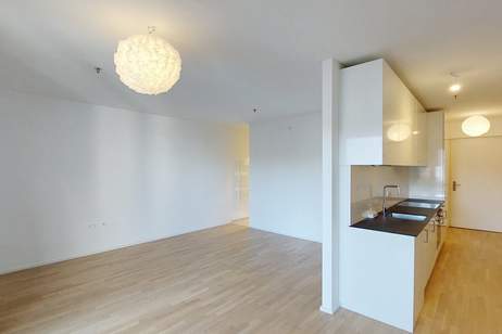 Aussicht über Wien aus dem Metropolitan: 1-Zimmer-Wohntraum, Wohnung-miete, 849,00,€, 1100 Wien 10., Favoriten