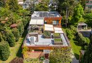 RESERVIERT! ARCHITEKTURJUWEL IN FLORIDSDORF – RUHIGE LAGE NAHE DER DONAU MIT WINTERGARTEN, DACHTERRASSE UND PV-ANLAGE
