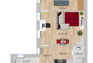 Ideale ruhige 1,5 Zimmer Wohnung nächst Meidlinger Markt