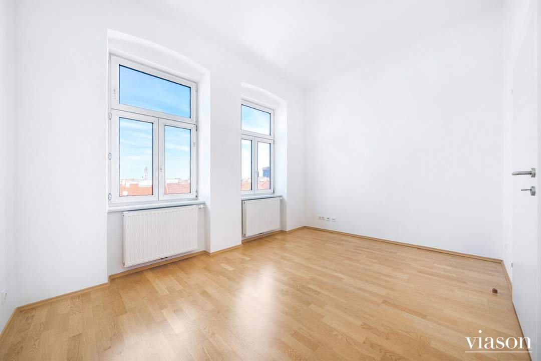 TOP 28 I 3 Zimmer I Fernblick I Komplettküche I Innenhoflage I U6 Nähe I Altbau I Garagenplatz anmietbar