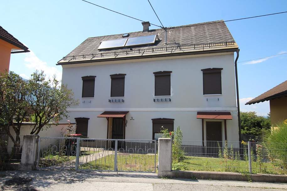 Renovierungsbedürftiges Wohnhaus mit Potential für Handwerker!, Haus-kauf, 169.500,€, 9170 Klagenfurt Land
