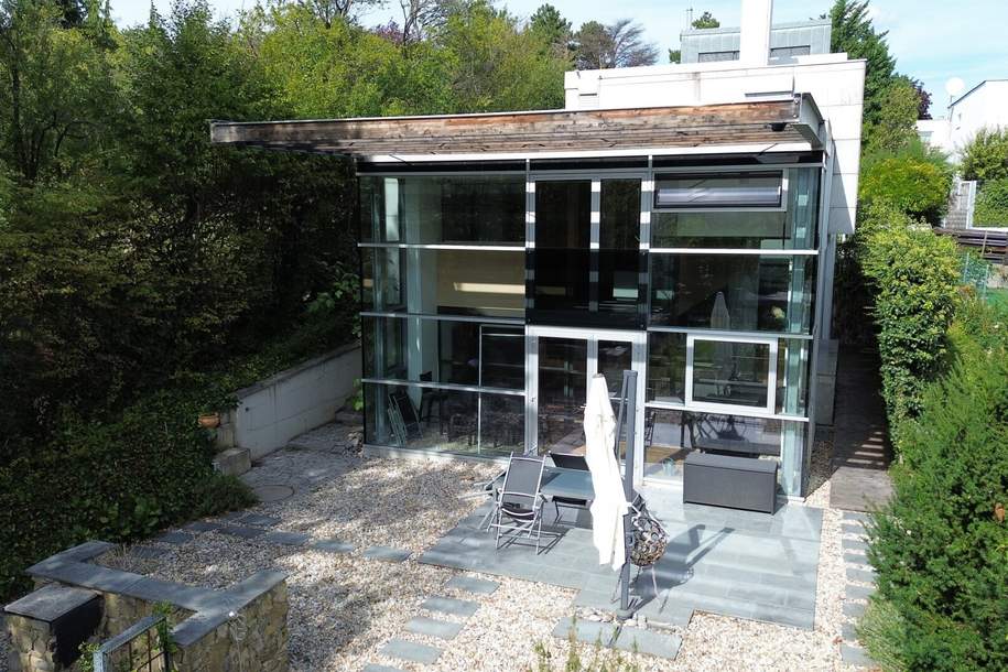 Mauer: Architektenhaus in absoluter Ruhelage, Haus-miete, 3.800,00,€, 1230 Wien 23., Liesing