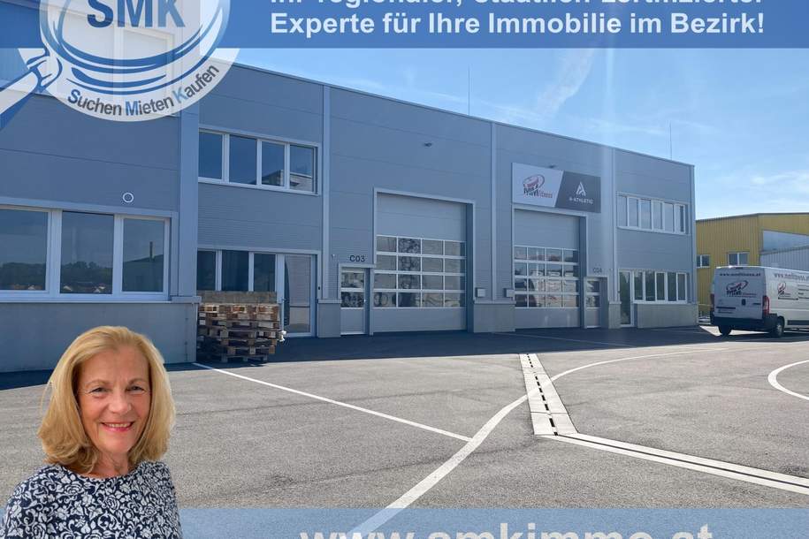 GENUSS-PUR-ENTSPANNTES ARBEITEN IM NEUEN GEWERBEPARK!, Gewerbeobjekt-miete, 2.496,80,€, 2104 Korneuburg