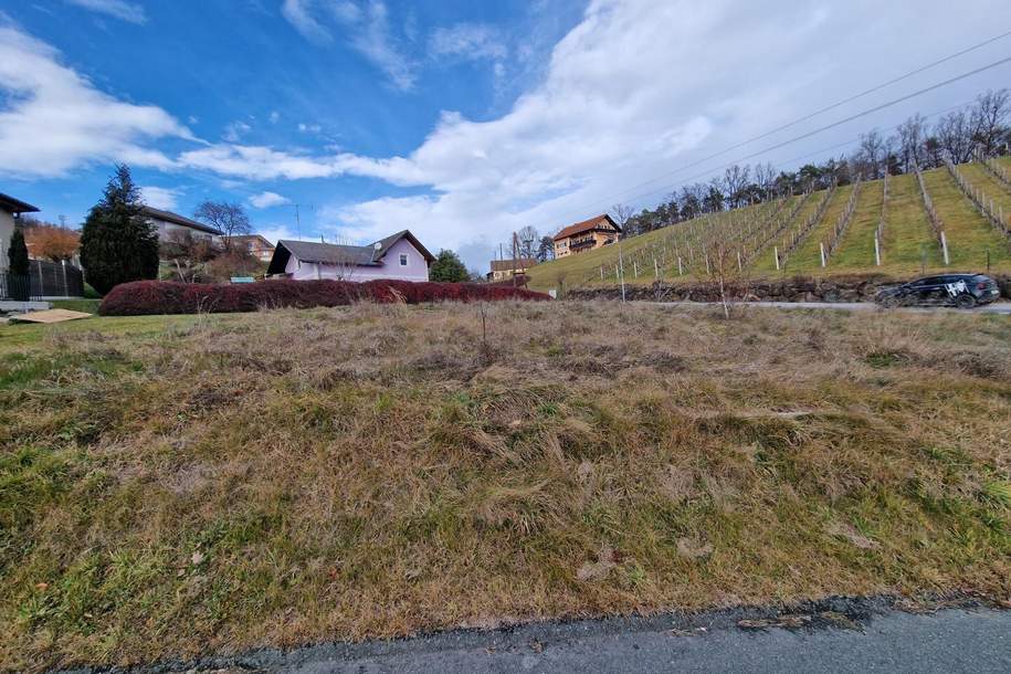 Schönes Baugrundstück mit Sicht auf Weinberge., Grund und Boden-kauf, 72.000,€, 8230 Hartberg-Fürstenfeld