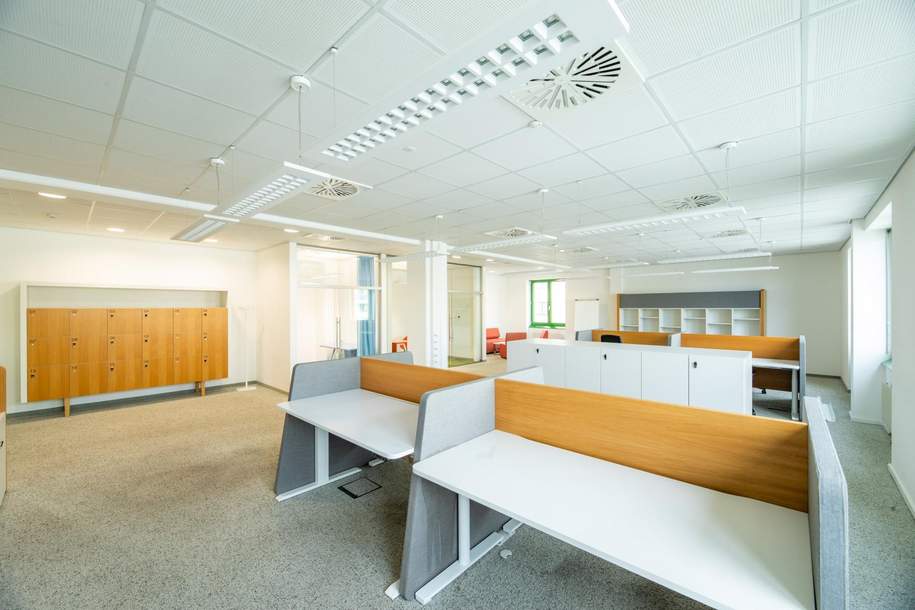 Bürofläche im 2. Liftstock, Gewerbeobjekt-miete, 2.000,86,€, 1220 Wien 22., Donaustadt