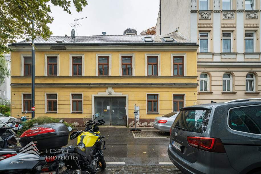 Bestandsfreies Gründerzeit-Zinshaus mit bewilligtem Ausbau-Potential, Nähe Wilhelminenberg, Gewerbeobjekt-kauf, 1.454.000,€, 1160 Wien 16., Ottakring