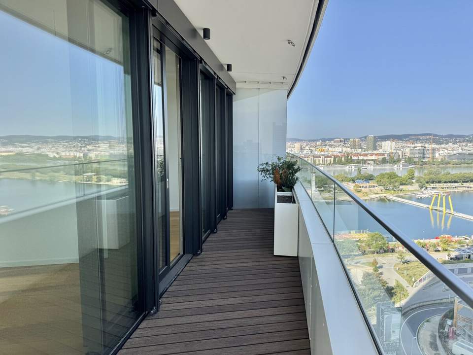 NEW! Höchste Wohnkultur - 2 Zimmer Highlight in DANUBEFLATS inkl. Wellness, Gym and Pool