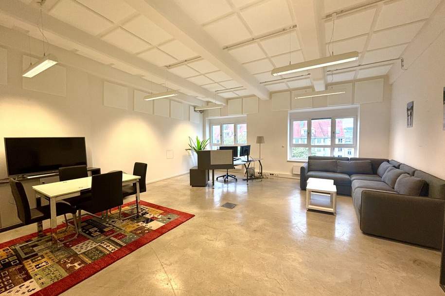 Tolles DG Büro in 1120! Klimatisiert, Terrasse, Garage, UBahn!, Gewerbeobjekt-miete, 5.626,00,€, 1120 Wien 12., Meidling