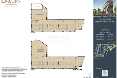 Best Place for Office: Directly at the main train station: Commission-free + Completion in October, Gewerbeobjekt-kauf, 1.925.000,€, 1100 Wien 10., Favoriten