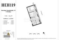 Seventeen Living - Smarter Grundriss! 2 Zimmer Investorenhit!