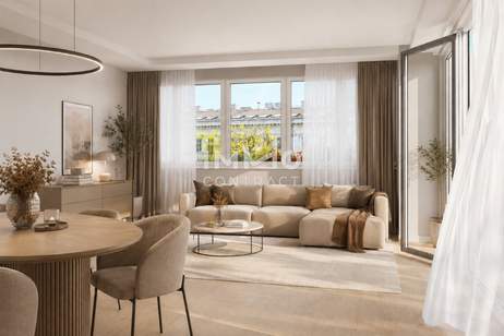 Hofseitiger Balkon, hippe Lage, perfekte Infrastruktur: Neubau-Erstbezug Nahe 7. Bezirk, Wohnung-kauf, 193.500,€, 1160 Wien 16., Ottakring