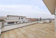 PROVISIONSFREI! Lichtdurchfluteter 4-Zimmer-Dachterrassentraum mit Fernblick | Zugang zur Terrasse von jedem Raum | Ideal für Familien und Freiheitsliebende | Sofort vermietbar