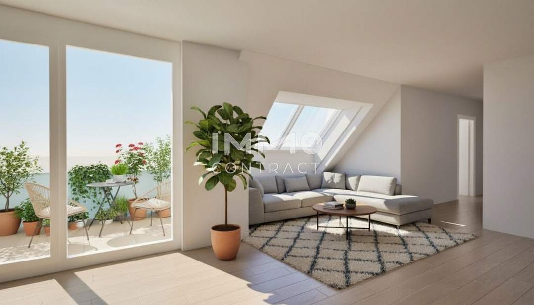Lichtdurchflutete Terrassenwohnung in hochwertig und nachhaltigem Neubau! U4 in wenigen Minuten erreichbar