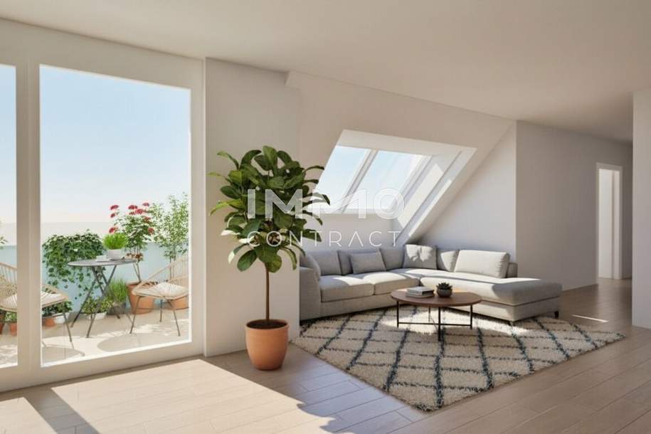 Lichtdurchflutete Terrassenwohnung in hochwertig und nachhaltigem Neubau! U4 in wenigen Minuten erreichbar, Wohnung-kauf, 295.100,€, 1140 Wien 14., Penzing
