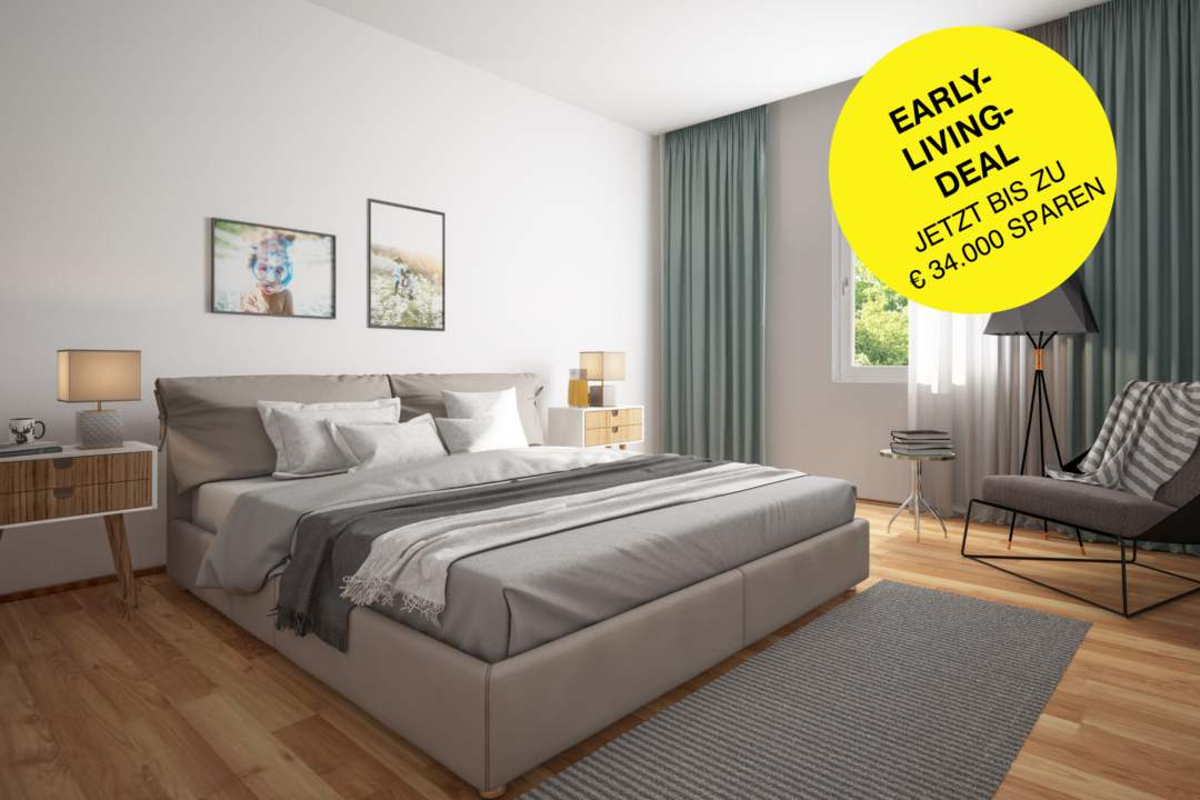 Garten & Terrasse – 4-Zimmer-Wohnung mit Wohlfühlfaktor