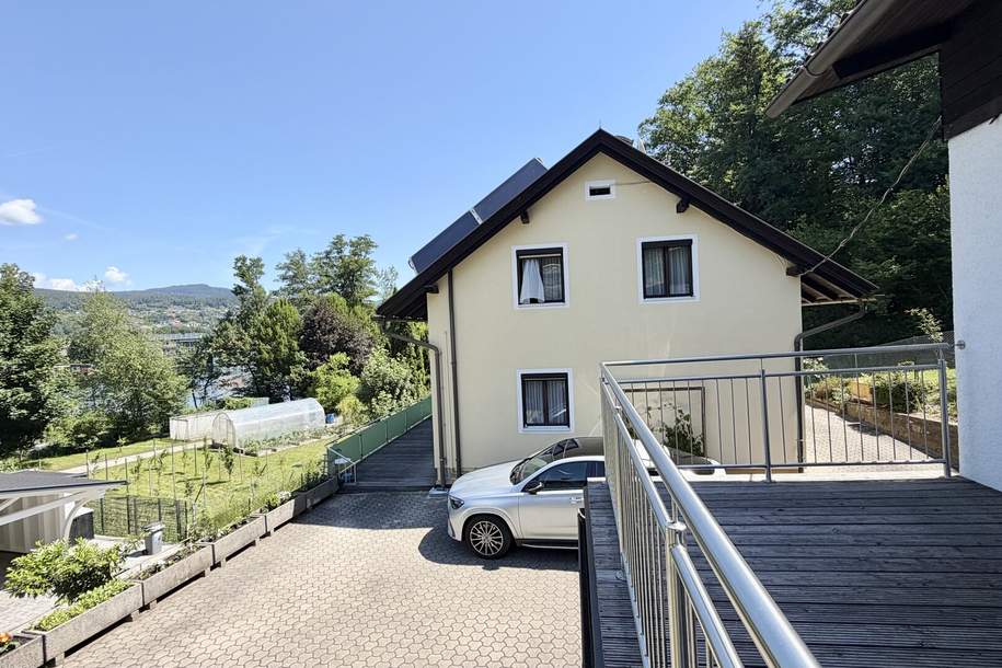 Velden am Wörthersee: Einfamilienhaus (112 qm) mit Nebengebäude & zusätzlicher 2-ZI-Wohnung (60 qm), Haus-kauf, 565.000,€, 9220 Villach Land