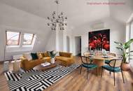 LUXURIÖSE DG-WOHNUNG MIT GROSSER TERRASSE UND KLIMAANLAGE NÄHE POSTSPORTPLATZ