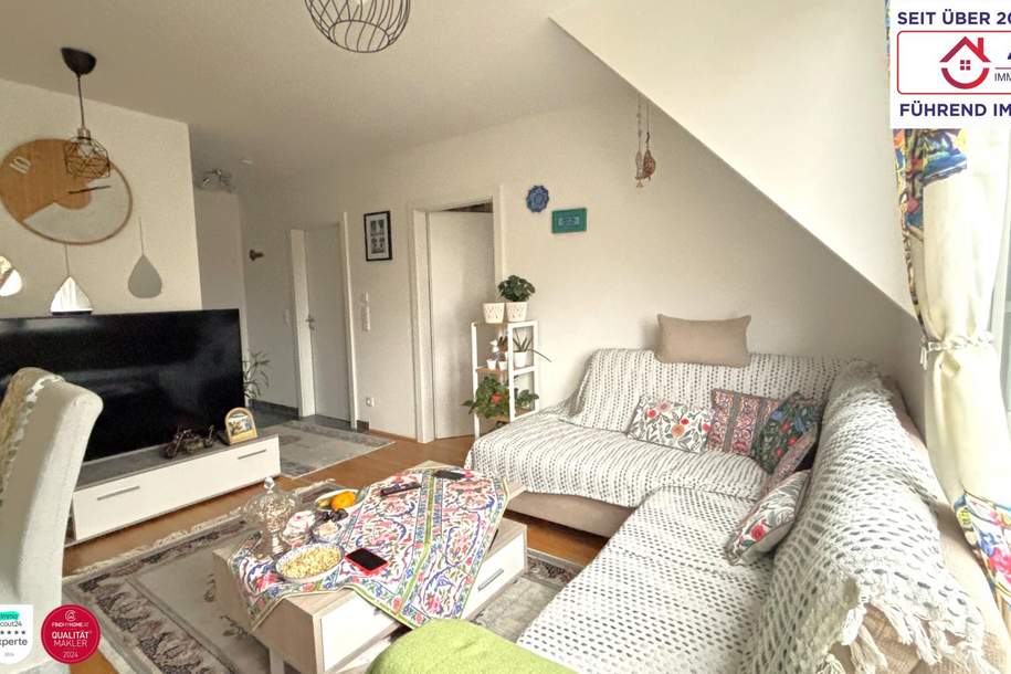 Wohnen im Grünen: Stilvolle 2-Zimmer-Neubauwohnung nahe Lorettowiese, Wohnung-kauf, 219.000,€, 1210 Wien 21., Floridsdorf