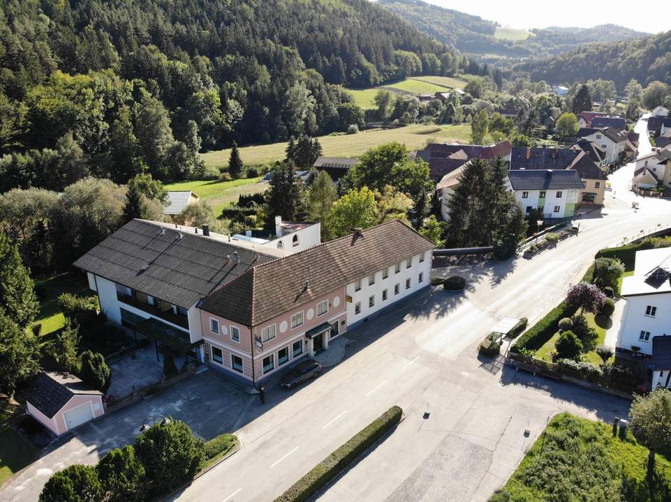 Geräumige möblierte Altbauwohnung im Grünen - Garten & Parkplatz