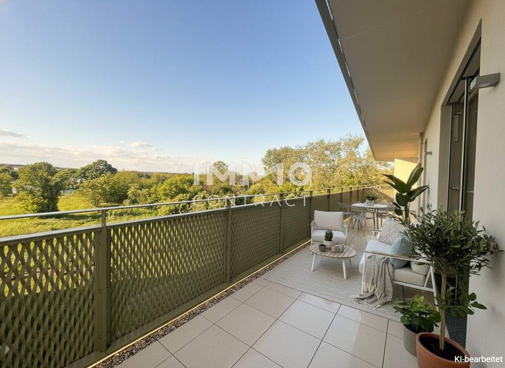 Durchdachte 3-Zimmer-Wohnung mit großem Balkon in Grünruhelage – nachhaltig & provisionsfrei