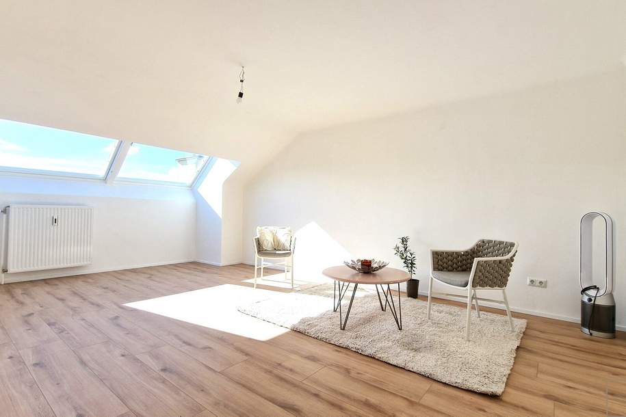 DB IMMOBILIEN | moderne Dachgeschoßwohnung mit Ausrichtung in den Innenhof !!!, Wohnung-kauf, 219.000,€, 1220 Wien 22., Donaustadt