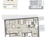 2-Zimmer-Wohnung mit Loggia und optimaler Verkehrsanbindung!