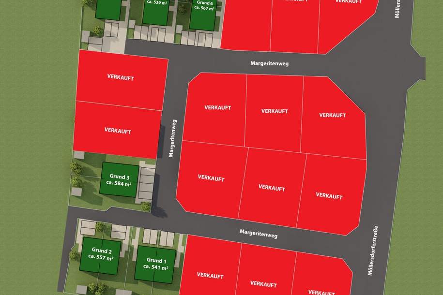 ++ NEUBAUPARZELLEN ++ Wählen Sie Ihr Wunschgrundstück – jetzt informieren!, Grund und Boden-kauf, 120.000,€, 2514 Baden
