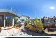 Lichtdurchflutete Dachgeschoß-Maisonette mit zwei Terrassen in Toplage nahe Währinger Straße / WIFI