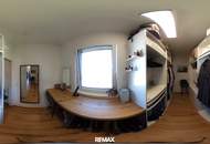 Penthouse-Flair über den Dächern von Wolfsberg im Schwarzautal mit beeindruckender Dachterrasse