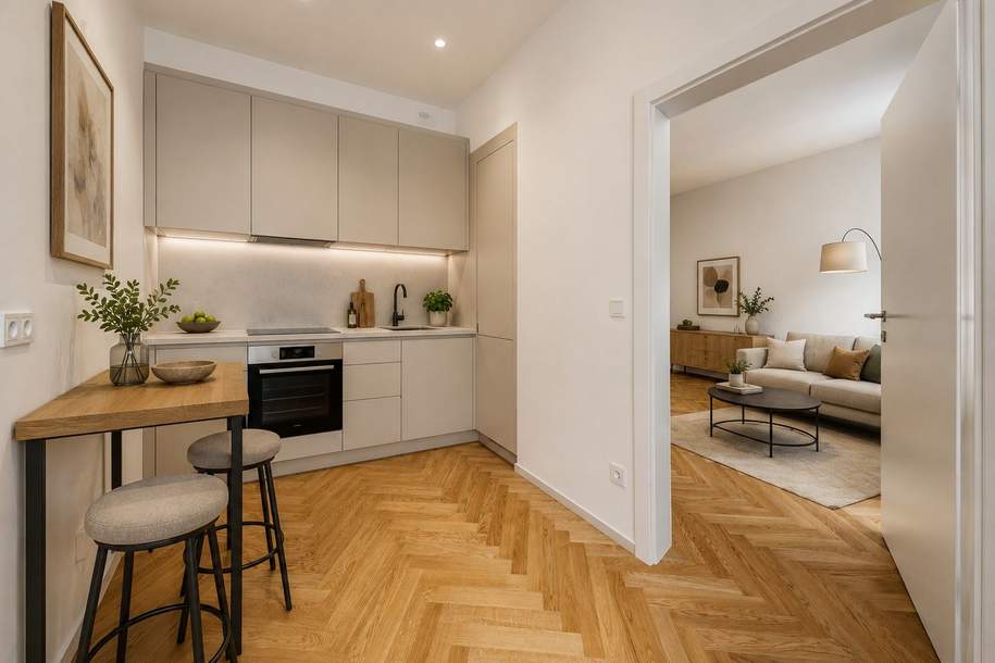 Sanierte Altbauwohnung in ruhiger Innenhoflage – hochwertiger Erstbezug mit Stil!, Wohnung-kauf, 179.000,€, 1160 Wien 16., Ottakring