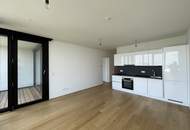 Belvedere in Sicht: unbefristete 2-Zimmer-Neubauwohnung mit Loggia und vielen Extras im Haus!