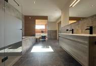 Maisonette-Dachgeschoss mit Dachterrasse & atemberaubenden Panoramablick, Whirlpool & Sauna