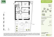 Idyllische 3-Zimmer-Wohnung im energieeffizenten Neubauprojekt Hirschfeld - Naturnah wohnen