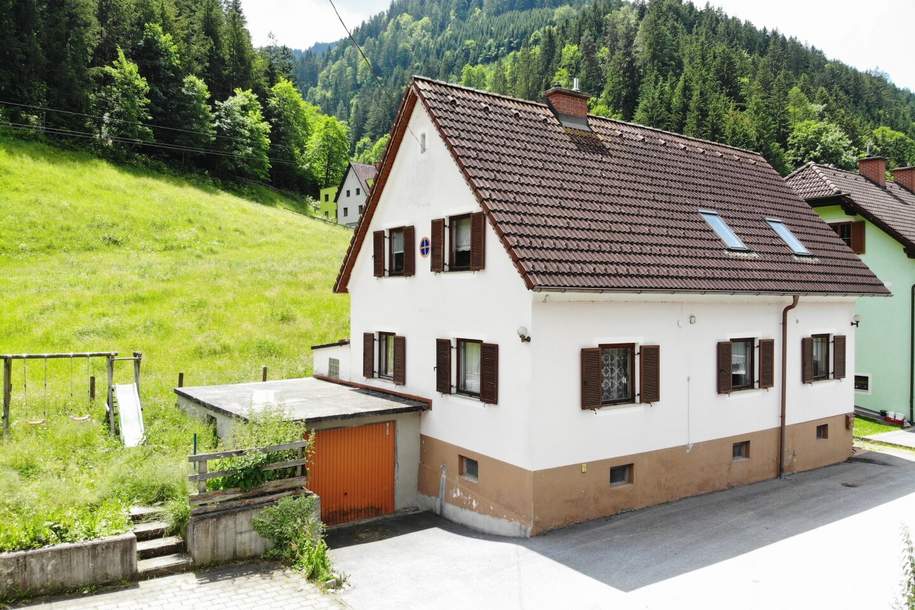 Gemütliches Zuhause mit Idyllischer Lage und Vielfältigen Freizeitmöglichkeiten - Provisionsfrei für die Käufer!, Haus-kauf, 95.000,€, 8614 Bruck-Mürzzuschlag