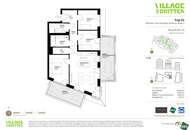 Familienfreundliche Wohnung mit 5 Zimmern und Doppelbalkon | URBAN DAHEIM | BAUFELD 13